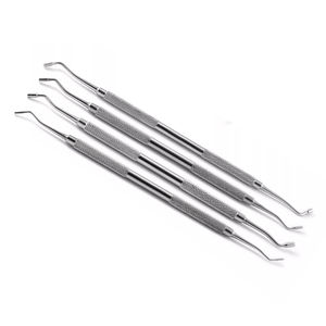 Juego de Condensadores de Amalgama Manuales de Acero Inoxidable de Primera Calidad, Certificado CE Clase I, 4 Piezas, 5 Años de Garantía, Modelo para Obturaciones - Product Image 4