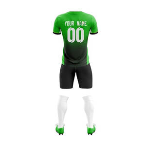 Camisetas de fútbol, impresos uniformes deportivos por sublimación con pantalones cortos, ropa deportiva personalizada - Product Image 2