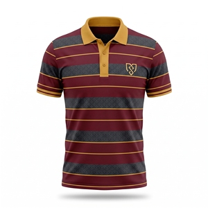 เสื้อเจอร์ซีย์ผ้าฝ้ายแห้งเร็วสำหรับผู้ชาย สีพื้น ไซส์ใหญ่ เสื้อทำงานลำลอง ขายส่ง รับสกรีนโลโก้ - Product Image 4