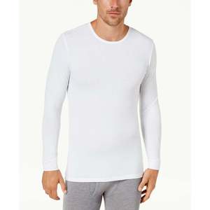 32 Degrees Men's White Crew Neck <b>Long</b> John <b>Base</b> <b>Layer</b> Shirt Size Small - Product Image 1
