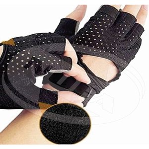 Gants de sport unisexes demi-doigts de haute qualité, personnalisés, imperméables, protection UV, pour sports de plein air, musculation, pêche - Product Image 1