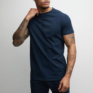 Camiseta de Punto Personalizada para Hombre, 100% Algodón, Alta Calidad, Ecológica, Suave, Transpirable, Ropa Casual, Diseño para Venta al Por Mayor, Suministro de Marca - Product Image 6