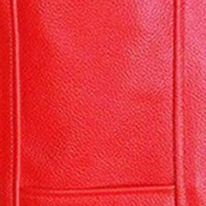 Gilet d'hiver en cuir imperméable et coupe-vent Oem avec col en V Vêtements d'extérieur Gilet en cuir de vache de haute qualité - Product Image 4