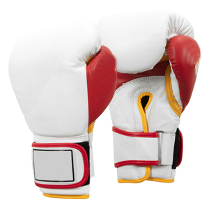 Gants de boxe de compétition d'entraînement grande taille en cuir de haute qualité imprimé avec logo personnalisé pour unisexe - Product Image 2