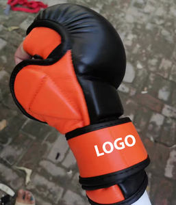 Guantes de MMA RAULAM RIP47032 de Alta Calidad al por Mayor, Material de Cuero/PU, Logotipo Personalizado Profesional, Protección UV, Uso Comercial - Product Image 2