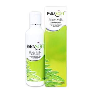 Loción Corporal y Facial Parasoft con Calamina, Parafina Líquida Ligera, Aloe Vera, Manteca de Karité y Vitamina B3 para Piel Muy Seca - Product Image 3