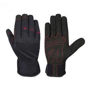 Gants de mécanicien en cuir avec logo privé pour la protection des mains Gants de sécurité faciles à porter et lavables - Product Image 6