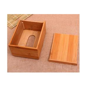 Boîte à mouchoirs en bois de vente chaude pour le nettoyage et le bureau boîte à mouchoirs en bois de qualité supérieure - Product Image 3