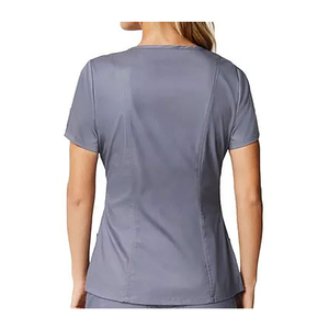 Vente en gros d'uniformes d'allaitement à col en V pour hommes Vêtements d'hôpital-Chemise et pantalon en tissu tricoté Vêtements pour médecins - Product Image 2