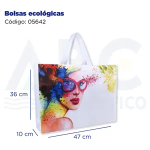 กระเป๋าโท้ทส่งเสริมการขายที่เป็นมิตรกับสิ่งแวดล้อม - Product Image 2