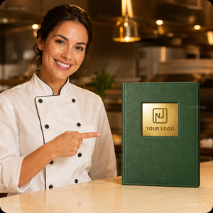 Cubierta de Menú Personalizada de Cuero PU OEM con Capacidad para Múltiples Páginas, Logotipo Personalizado para Restaurantes y Hoteles, Fabricante con MOQ Bajo - Product Image 6