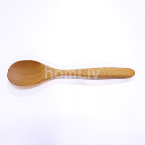 Cuillère décorative en bois de teck naturel, faite à la main, durable, pour la cuisine, la soupe, les restaurants, la vaisselle, les couverts - Product Image 6