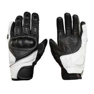 ถุงมือมอเตอร์ไซค์หนังแท้คุณภาพดีที่สุด ดีไซน์ใหม่ ถุงมือแข่งรถ ถุงมือมอเตอร์ไซค์หนังแฟชั่นสวมใส่สบาย - Product Image 1