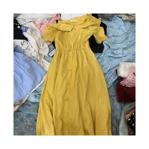 Vestidos sofisticados usados suavemente para damas Armario de verano Estilo coreano - Product Image 1