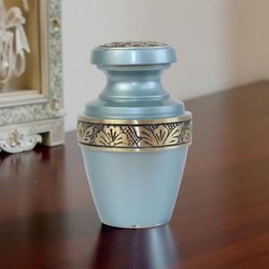 Handcrafted Urn for Human Ashes | Premium Memorial Keepsake | Premium Adult brass Urn Box - Product Image 2