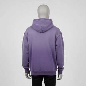 Fabricant de sweats à capuche personnalisés 360 g/m² épais à fermeture éclair intégrale, surdimensionnés, 100 % coton, brodés, unisexe, effet délavé soleil - Product Image 3