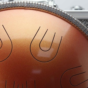 Tambor <span class=keywords><strong>de</strong></span> acero <span class=keywords><strong>de</strong></span> 14 pulgadas con estuche y mazos gratis Tambor <span class=keywords><strong>de</strong></span> lengua naranja colorido, el mejor fabricante <span class=keywords><strong>de</strong></span> cuarzo UU - Product Image 3