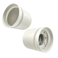 Promotion : Plafonnier LED moderne VTON T005-GX53 à montage en saillie, IP44, température de couleur réglable, intensité variable, pour usage domestique et commercial
