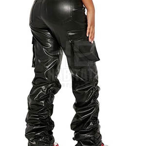 กางเกงหนังผู้หญิงสุดอินเทรนด์ วัสดุนุ่มและทนทาน สวมใส่สบาย คุณภาพสูงสำหรับการสวมใส่ในชีวิตประจำวัน - Product Image 6