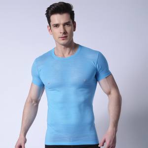 เสื้อกล้ามชายคุณภาพสูง ผ้าฝ้าย 100% GSM ต่ำ (สีขาว) ชุดชั้นในชายผ้าฝ้าย - Product Image 4