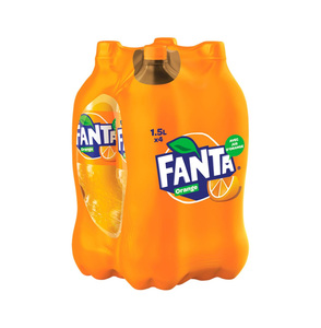 Auténticas botellas de PET de 2 litros de Fanta Naranja, paquetes de 6 unidades para distribución mayorista a supermercados y cadenas minoristas en todo el mundo. - Product Image 1