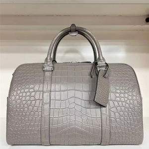 Weekender Duffel Sac de week-end en cuir vintage Impressionnant Voyage Outdoor Business Bagages Sac Logo personnalisé - Product Image 4