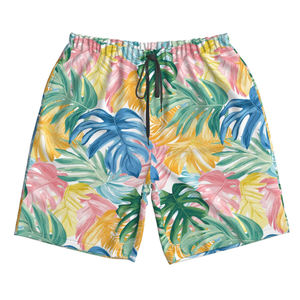 Shorts de bain pour homme personnalisés, séchage rapide, écologiques, antibactériens, pour la plage, le surf, imprimés par sublimation, unis - Product Image 6