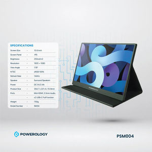 จอภาพแบบพกพาบางเฉียบ Powerology - Product Image 5