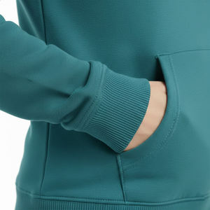 Sudadera con Capucha Gris Claro para Imprimir, Sudadera de Forro Polar de Primera Calidad, Sudadera Urbana para Mujer, Sudadera de Algodón de Alta Densidad - Product Image 6