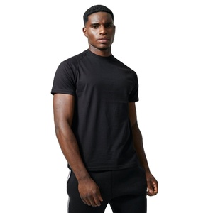 T-shirt en coton tricoté 100% coupe classique OEM pour homme, écologique, séchage rapide, manches courtes, streetwear graphique, t-shirts personnalisés pour homme - Product Image 4