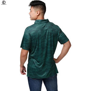 T-shirts de golf respirants pour hommes les plus vendus ajustement à séchage rapide personnalisé votre propre conception 100% polo en polyester - Product Image 3