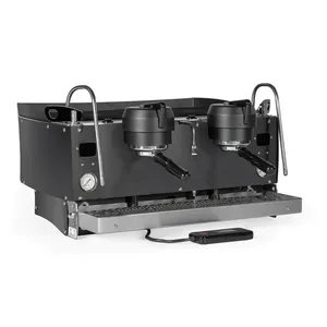 Cheap S-Series Commercial Espresso <b>Machine</b> Semi-<b>Automatic</b> Stainless Steel <b>Coffee</b> Maker Electric/Battery for Hotels Outdoor Use - Product Image 1