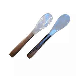 Nouveaux ustensiles de cuisine exquis en corne de buffle, cuillère à caviar personnalisée faite à la main pour servir en cuisine, pour cadeaux, cuillère en corne de bœuf sans danger pour les aliments - Product Image 2