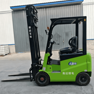 รถยกไฟฟ้าแบตเตอรี่ลิเธียม Aomai Smart 1.5 ตัน พร้อมเสากระโดง 2/3 ท่อน สำหรับการขนถ่ายวัสดุในคลังสินค้า - Product Image 6