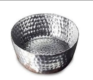 Tazón DE SERVICIO DE ACERO INOXIDABLE liso Diseño elegante de tazón de servicio de alta exigencia Tazón de comida de acero inoxidable elegante - Product Image 5