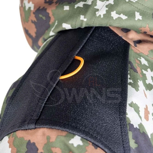 Veste de chasse professionnelle pour homme de haute qualité, toile 100% coton, nouveau style, vêtements d'extérieur d'hiver, respirante, motif uni - Product Image 3