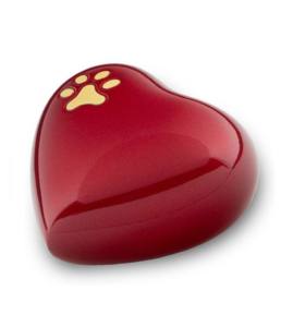 Urnes en forme de coeur Paw Pet pour cendres Urnes de crémation de conception en forme de coeur en gros avec des prix raisonnables - Product Image 3