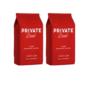 Etiqueta privada HALAL ESPRESSO INTENSO Café de grano entero tostado medio Sabor dulce Arábica italiana Robusta 1kg/2.2lb 9PCs Adelgazante - Product Image 1