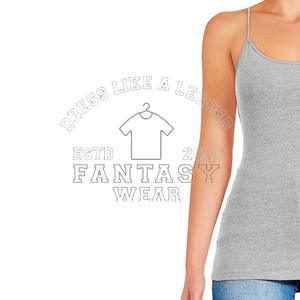 FANTASY WEAR OEM 2026 Venta al por Mayor y Logotipo Personalizado, Camiseta Deportiva Transpirable para Mujer, Chaleco sin Mangas para Gimnasio, Certificación CE ISO - Product Image 3