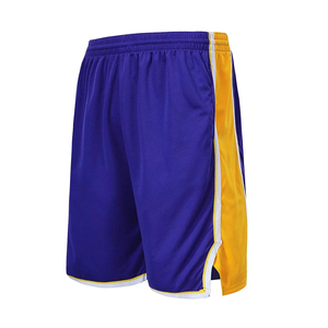 กางเกงขาสั้นบาสเก็ตบอลสำหรับผู้ชายแบบลำลองสำหรับฤดูร้อนสไตล์เย็บผ้าโพลีเอสเตอร์ - Product Image 4