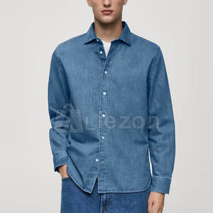 <b>Men</b> <b>Jeans</b> <b>Shirts</b> <b>for</b> Casual Wear Best Quality <b>Men</b> <b>Jeans</b> <b>Shirts</b> <b>for</b> Daily Comfortable Style - Product Image 1