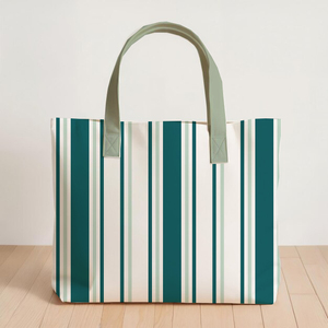 Sac de courses en coton réutilisable, robuste, léger et durable pour les courses, les légumes et le transport polyvalent - Product Image 1