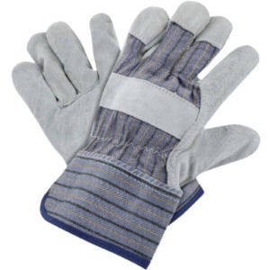 Guantes de trabajo de cuero dividido de piel de vaca de alto rendimiento, guantes de protección personal canadienses para trabajadores de seguridad en la construcción - Product Image 6