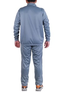 Conjunto de chándal deportivo de poliéster para hombre, conjuntos de Jogger de dos piezas, ropa transpirable para exteriores, ropa de entrenamiento, prendas de vestir exteriores - Product Image 4