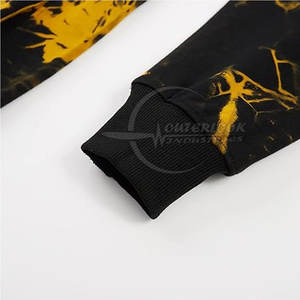 La mejor fabricación Casual Tie Dye Hoodies para la venta en línea Quick Dry Transpirable Casual Wear Men Tie Dye Hoodies - Product Image 6
