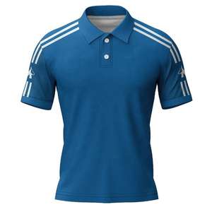Polos para hombre, venta al por mayor, algodón, poliéster, Polo bordado personalizado, camiseta personalizada, camiseta que absorbe la humedad, lo último - Product Image 6