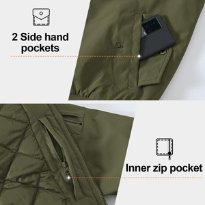 Ropa de calle de satén de béisbol, abrigos nuevos con letras bordadas, rompevientos, chaqueta holgada de Hip Hop, chaqueta informal con cremallera para hombre - Product Image 4