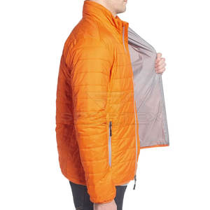 Veste bouffante pour homme imprimée de haute qualité avec logo personnalisé Accessoire d'hiver à col montant de grande taille à bas prix avec logo à l'avant - Product Image 3