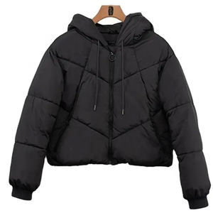 Venta al por mayor de invierno cálido a prueba de viento chaqueta de lujo de los hombres brillante chaqueta acolchada al aire libre chaqueta gruesa para hombre - Product Image 6