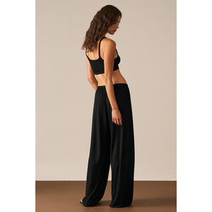ETHIQUET UNDEA Pantalon de survêtement pour femme en tissu viscose doux et extensible, coupe ample et confortable - Product Image 5